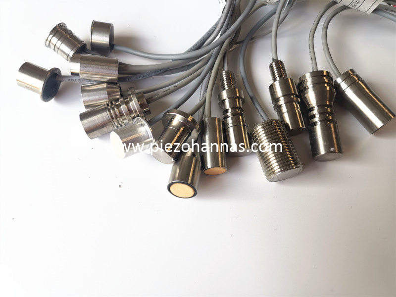 200 кГц ультразвуковой преобразователь с сплава с сплавами для ультразвукового газа.