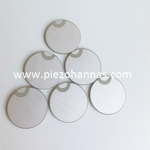 Серебряный электрод Pzt Powder Piezo Ceramic Disc для датчиков вибрации