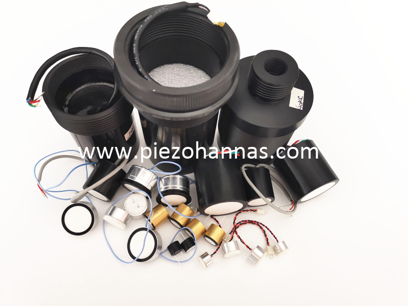 Пьезоэлектрический ультразвуковой датчик 125 кГц для ультразвукового уровня.