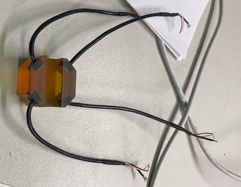 4 МГц зажима на внешних пьезовых ультразвуковых преобразователях для расхода воды