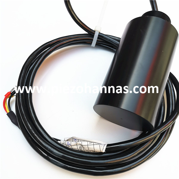 20 кГц горизонально-поляризованный цилиндрический ультразвуковой датчик Ультразвуковой расход