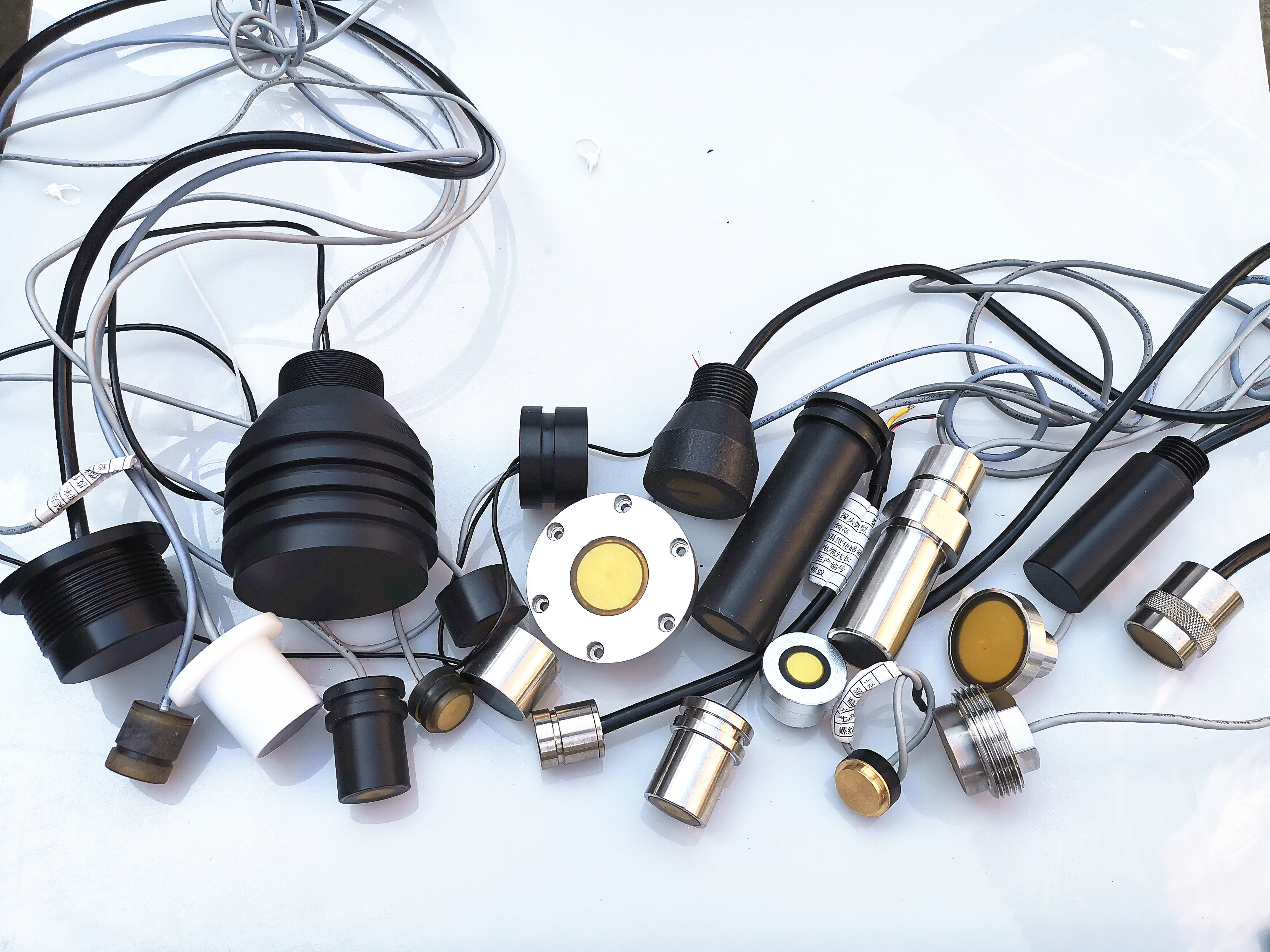 200 кГц пользовательский ультразвуковой пьезовый преобразователь для газового расхода