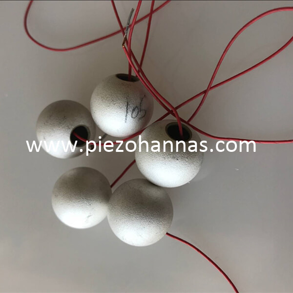 Пьезоэлектрические материалы Piezo Sphere Pzt Crystal Piezoceramic преобразователь для ультразвукового зонда