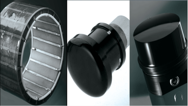 Материал PZT Пьезоцерамический цилиндр для подводного акустического преобразователя