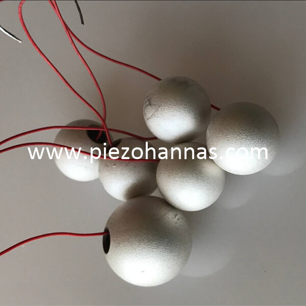 Пьезоэлектрические материалы Piezo Sphere Pzt Crystal Piezoceramic преобразователь для ультразвукового зонда