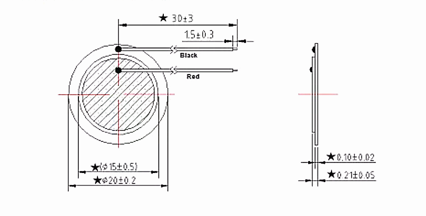 Пьезовый диск Бендер